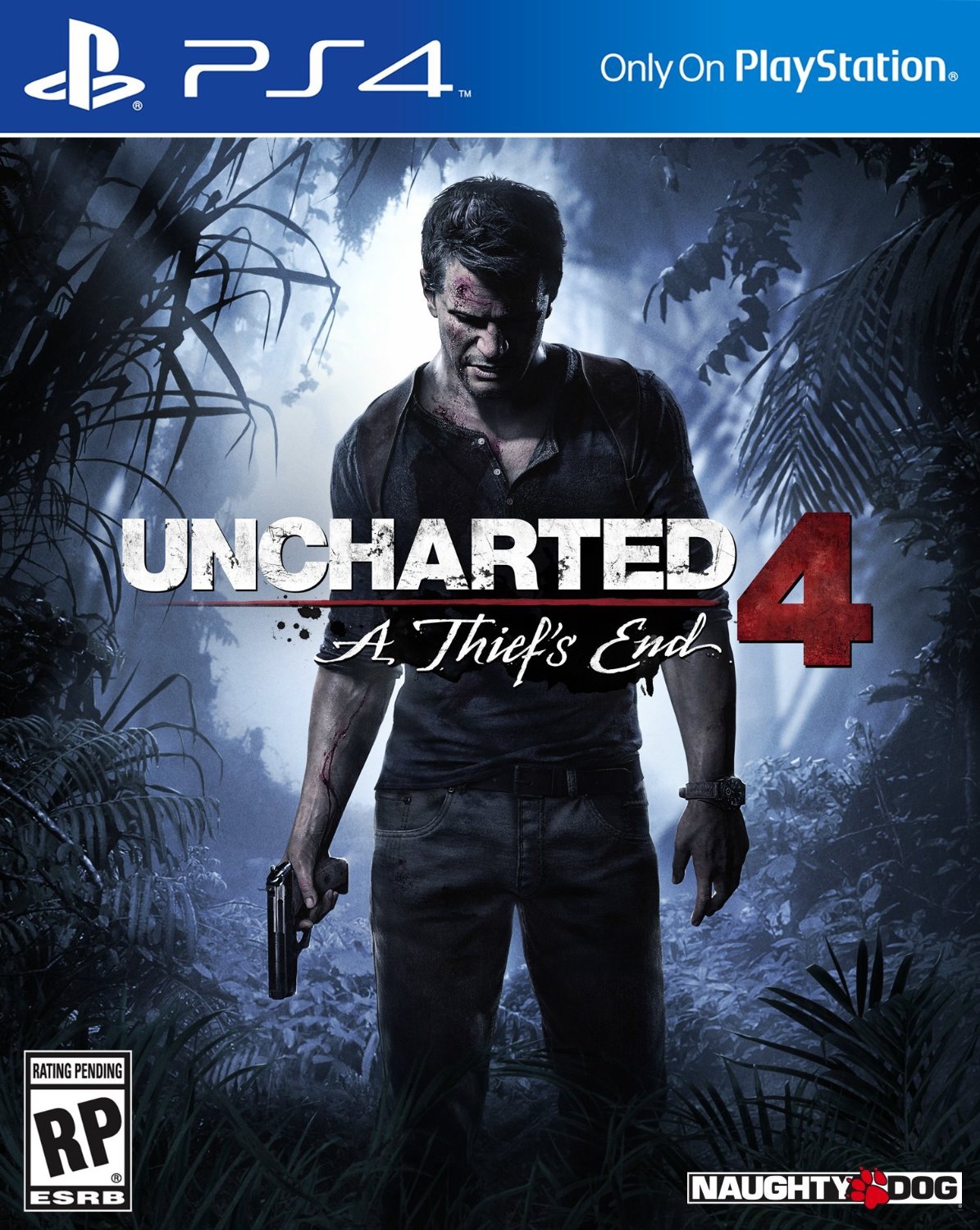 Обложка Uncharted 4: A Thief's End